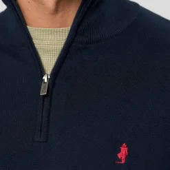 MCS Herren Eli Strick Pullover Dark Sapphire