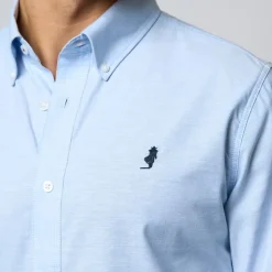MCS Herren Greg Hemd Light Blue