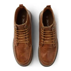 MCS Herren Stiefel Dunkel Camel