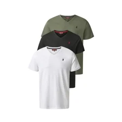 MCS Herren Texacana 3er-Pack T Shirts Tapshoe/Beetle/Weiß