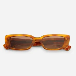 MessyWeekend Grace Reveal Sonnenbrille Havana/Transparent