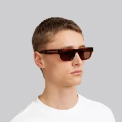 MessyWeekend Neue Dylan Reveal Sonnenbrille Havana/Transparent