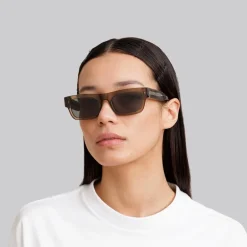 MessyWeekend Neue Dylan Reveal Sonnenbrille Bottle Green/Transparent
