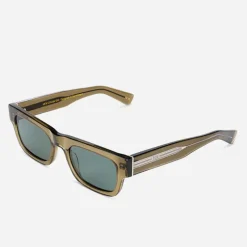 MessyWeekend Neue Dylan Reveal Sonnenbrille Bottle Green/Transparent