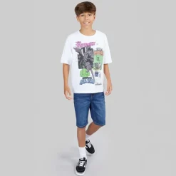 MINECRAFT Junge Mjahi T Shirt Bright White