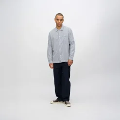 Minimum Herren Francis Langarm Hemd 3922 Sky Captain