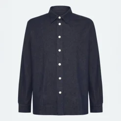 Minimum Herren Randy Langarm Hemd 3922 Sky Captain