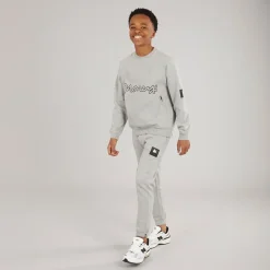 Money Sweatshirt Junge Relax Crew Grau