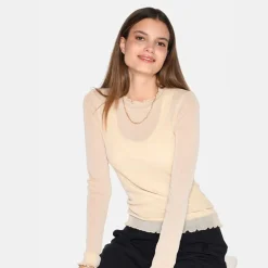 Moves Damen Markhild T Shirt 030 Ivory Cream