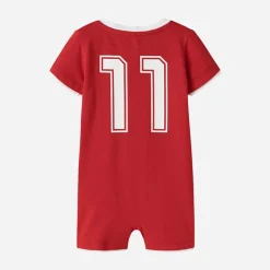 Name It Dänemark Fußball Weltmeisterschaft Baby Strampler True Red Denmark