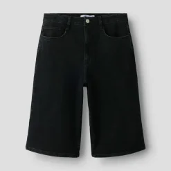 Name It Junge Ben Skater Denim Jorts Black Denim