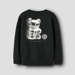 Name It Junge Digu Sweatshirt Schwarz