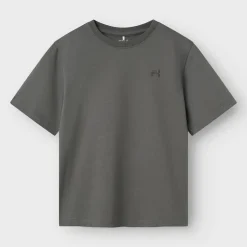Name It Junge Greg T Shirt Lava Smoke
