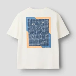 Name It Junge Himas Fußball T Shirt Cloud Dancer