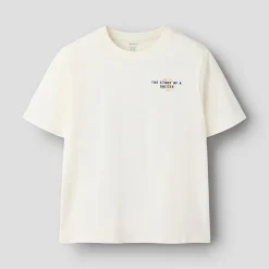 Name It Junge Himas Fußball T Shirt Cloud Dancer
