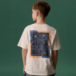 Name It Junge Himas Fußball T Shirt Cloud Dancer