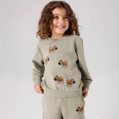 Name It Junge Mini Bernhard Sweatshirt Shadow