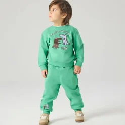 Name It Junge Mini Dakkian Sweatshirt Green Spruce