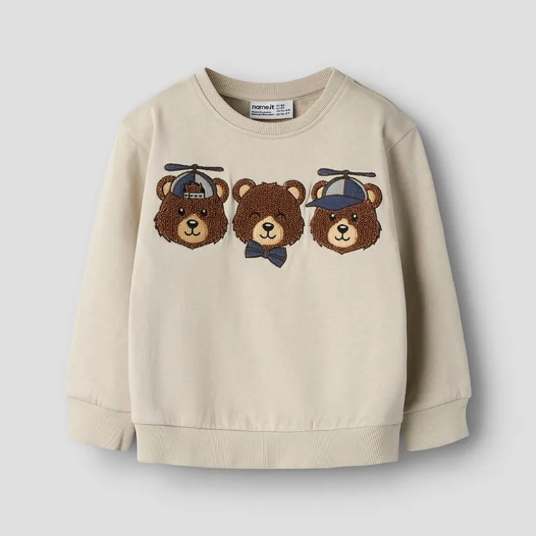 Name It Junge Mini Ditlef Sweatshirt Peyote