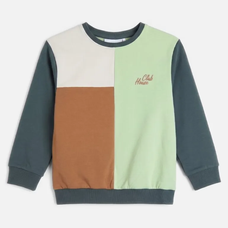 Name It Junge Mini Frottee Sweatshirt Urban Chic