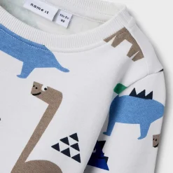 Name It Junge Mini Poke Sweatshirt Jet Stream