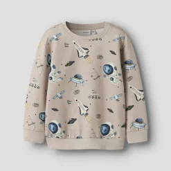 Name It Junge Mini Tanz Sweatshirt Chateau Gray