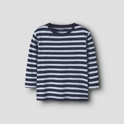 Name It Junge Mini Vaksel Wolkentänzer Langarm T Shirt Navy Blazer