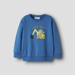 Name It Junge Mini Vildar Bagger Sweatshirt Delft