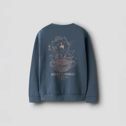 Name It Junge Trenton Sweatshirt Vintage Indigo