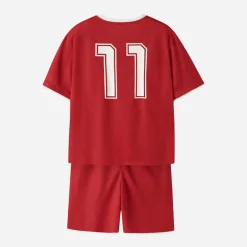 Name It Kinder Dänemark Weltmeisterschaft Fußball Trikot Set True Red Denmark