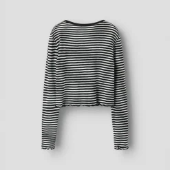 Name It Mädchen Bertis Langarm T Shirt Schwarz