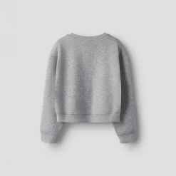 Name It Mädchen Bima Sweatshirt Grey Melange