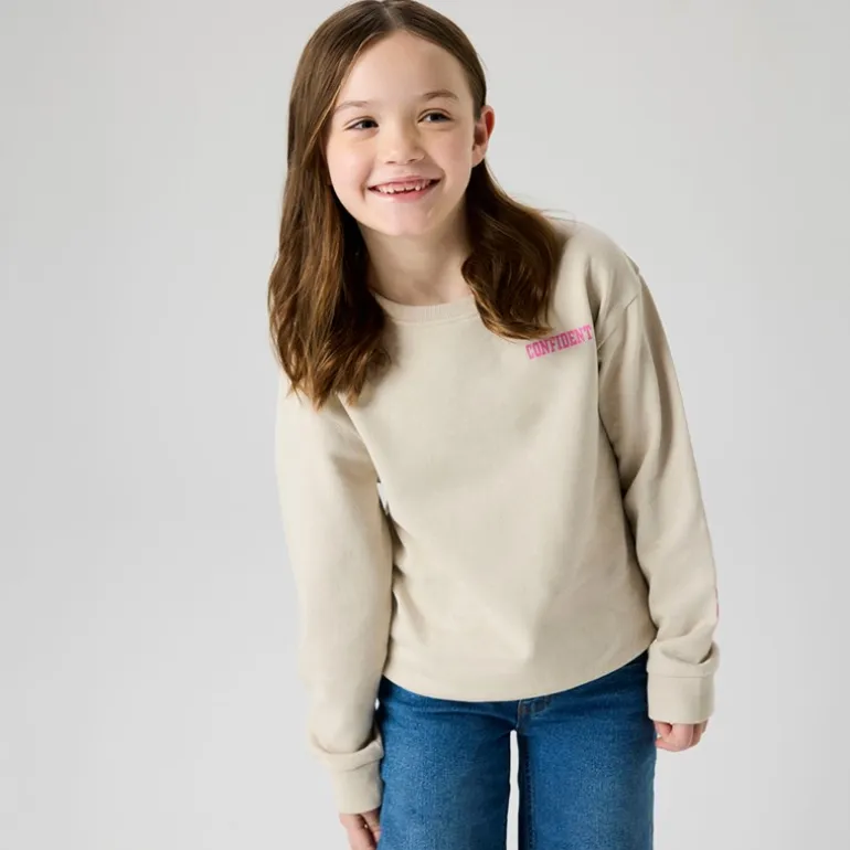 Name It Mädchen Dilara Sweatshirt Chateau Gray