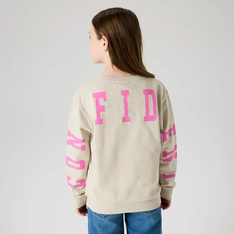 Name It Mädchen Dilara Sweatshirt Chateau Gray