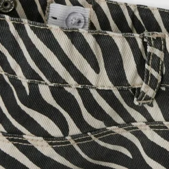 Name It Mädchen Rosè Shorts Cement Zebra