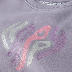 Name It Mädchen Selia Sweatshirt Lavender Gray