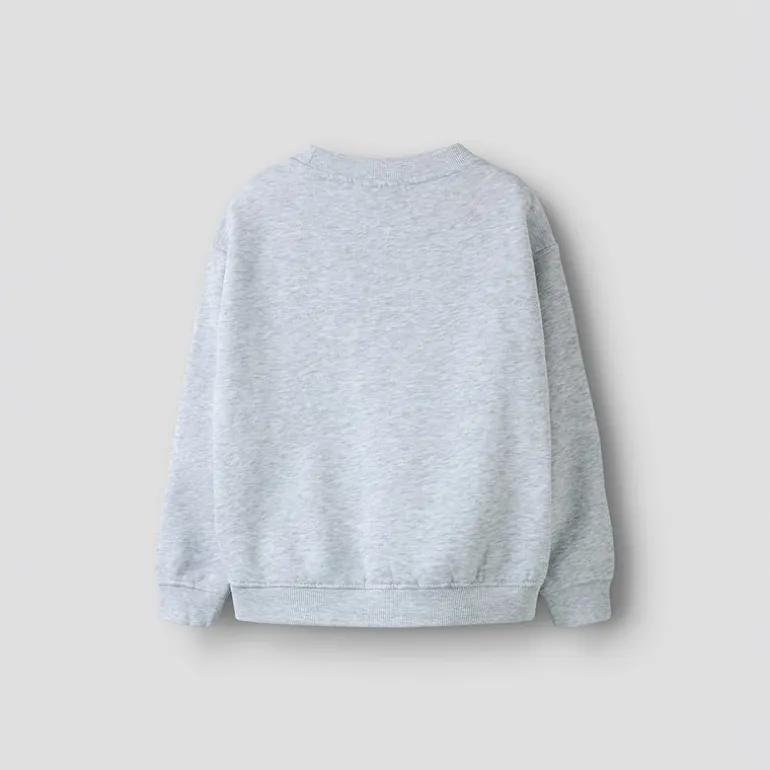 Name It Mädchen Shaney Sweatshirt Light Grey Melange