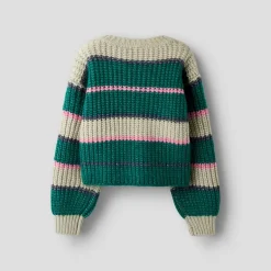 Name It Mädchen Subia Gestrickter Pullover Aventurine
