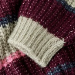 Name It Mädchen Subia Gestrickter Pullover Burgundy