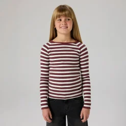 Name It Mädchen Tala T-Shirt Oxblood Red