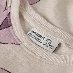Name It Mädchen Teart Sweatshirt Peyote Melange