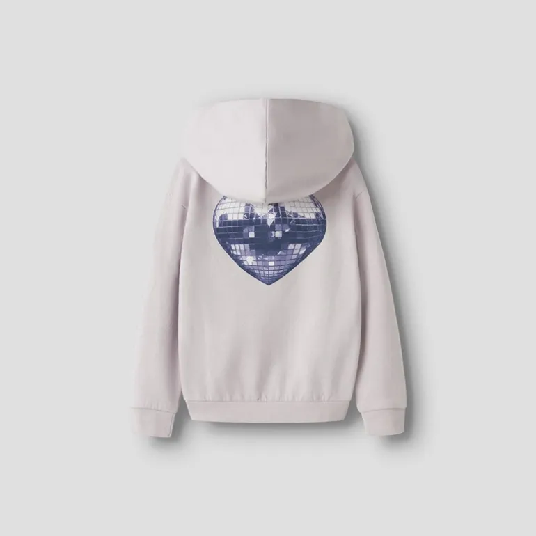 Name It Mädchen Thelma Hoodie Lilac Marble