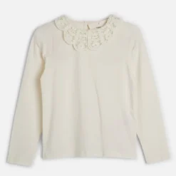 Name It Mädchen Tuaja Langarmshirt Cloud Dancer