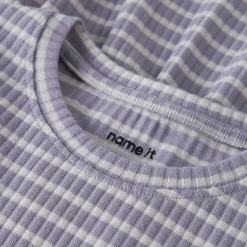 Name It Mädchen Vemma Kleid Lavender Gray