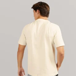 Napapijri Herren Glatzkopf T Shirt Beige Dimity