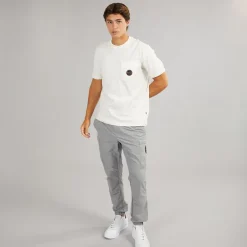 Napapijri Herren Linton T-Shirt White Whisper