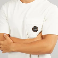 Napapijri Herren Linton T-Shirt White Whisper