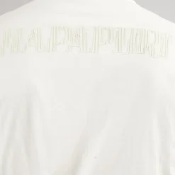 Napapijri Herren Umbra T Shirt White Whisper