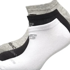 New Balance Drei Paar Unsichtbare Socken Schwarz/Grau/Weiß