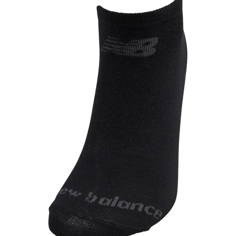 New Balance Drei Paar Unsichtbare Socken Schwarz